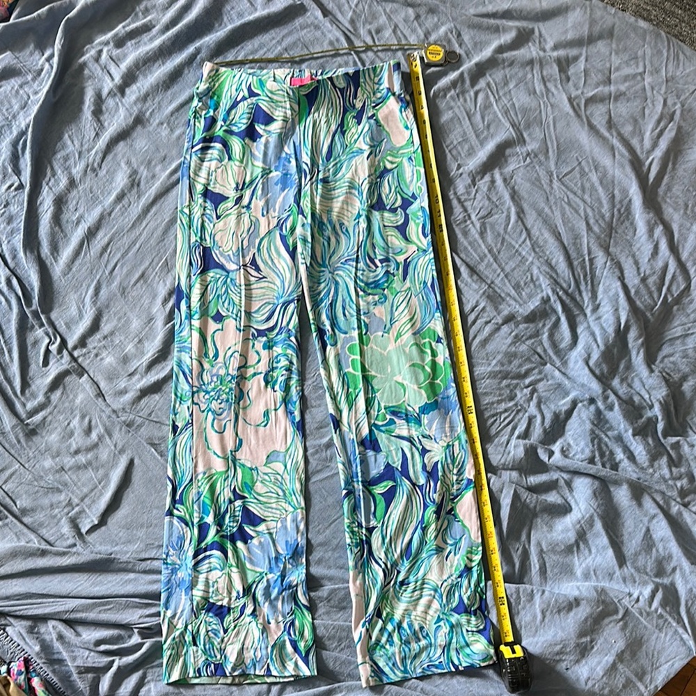 Lilly Pulitzer Georgia May palazzo stretch pants size XS